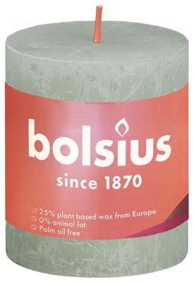 Bolsius Kaars 80X68mm Lichtgroen Bolsius Kaars 80X68mm Lichtgroen