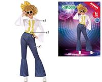 Kostuums voor Volwassenen 114074 Disco Maat XS/S - thumbnail