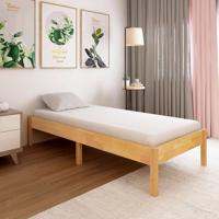 VidaXL Bedframe massief eikenhout 90x200 cm - thumbnail