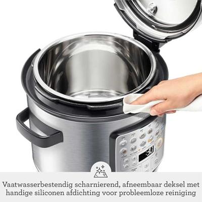 Sage Fast Slow GO SPR680BSS2EEU1 Slowcooker Zilver