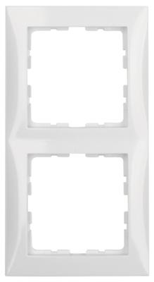 Berker S.1 2-voudig afdekraam wit glans 10128989 Berker S.1 2-voudig afdekraam wit glans 10128989