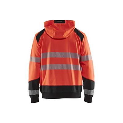Blåkläder Hooded Sweatshirt High-Vis 35462528 | High-Vis Rood/Zwart | Maat S - 7330509623367