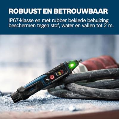 Bosch Professional GVD 1000-17 Contactloze spanningstester - 0601077000 - thumbnail