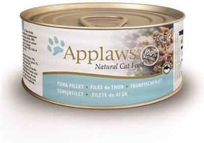 APPLAWS Tuna fillet in broth - nat kattenvoer - 70g