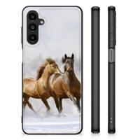 Samsung Galaxy A14 5G Dierenprint Telefoonhoesje Paarden - thumbnail