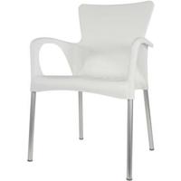 Terrasstoel Bella Wit - thumbnail