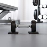 Rubberen Pad Zwart Rubber - thumbnail