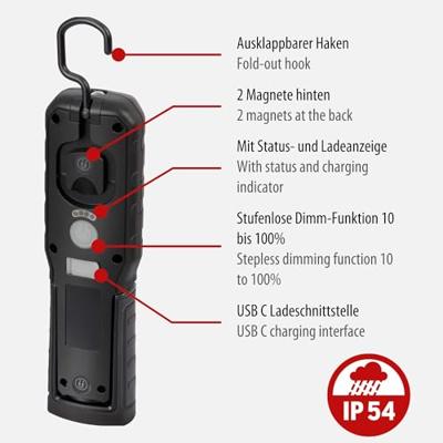 Brennenstuhl HL 701 A 1175640010 Handlamp LED 700 lm - thumbnail