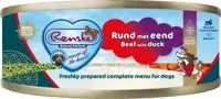 Renske hondenvoer vers rund & eend 95g - thumbnail