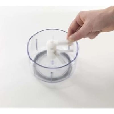 Metaltex rotomac revolutionaire groentehakker wit/transparant