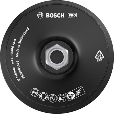 Bosch Accessoires Steunschijf met klithechtsysteem 115 mm, 13.300 o.p.m 1st - 2608601076