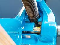 HAZET bankschroef parallel vice 90mm spannw. 100mm - thumbnail