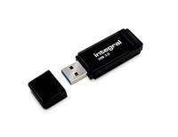 Integral USB stick 3.0, 128 GB, zwart - thumbnail