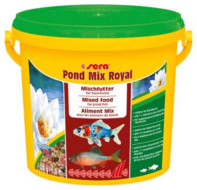 Sera Pond Mix Royal 3.8L - Complete Drijvende Vijvervisvoeding voor Gezondheid & Kleur