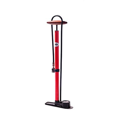 SILCA hogedruk pomp "pista" floor pump pista red - thumbnail