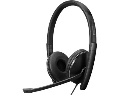 Lenovo Gen 2 On Ear headset Kabel Stereo Zwart Ruisonderdrukking (microfoon) Microfoon uitschakelbaar (mute) Telefoon