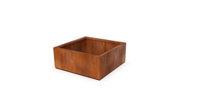 Plantenbak Artesa roestkleurig 120x120x60 cm Geroba - Geroba Plantenbak Artesa roestkleurig 120x120x60 cm Geroba - Geroba