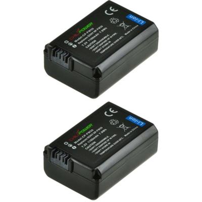 ChiliPower NP-FW50 accu voor Sony - 1100mAh - 2-Pack