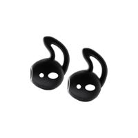Xccess Silicone Earbuds with Ear Hook for Apple Earpod/Airpod Black - thumbnail