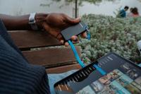 Verbatim Pocket 2 TB Externe SSD harde schijf USB-C 3.2 Gen 2 Zwart, Blauw 32195 - thumbnail