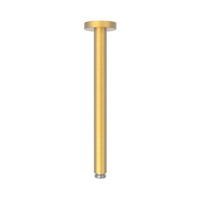 Douchearm Tres Exclusive | 28 cm | Plafond montage | Messing | Rond | 24k Goud mat