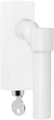 Formani Piet Boon ONE PBL20F-DKLOCK draaikiepgarnituur verkropt afsluitbaar - wit