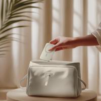 Satechi OntheGo magnetische Qi2 Powerbank met Stand (5.000mAh/20W) - Sand - thumbnail