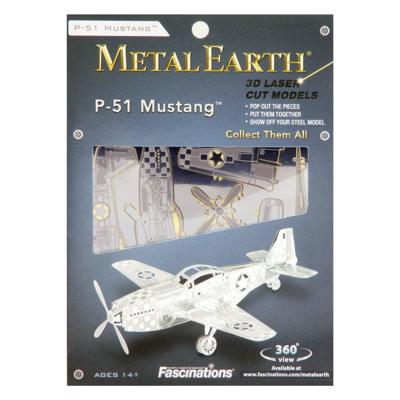 Eureka Metal earth mustang p-51 Eureka Metal earth mustang p-51