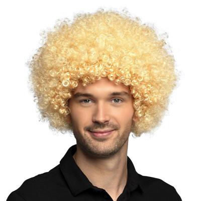Afropruik blond