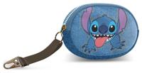 Lilo & Stitch Pill Coin Purse Updown Blue - thumbnail