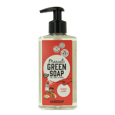 Marcel's Green Soap Handzeep argan & oudh 250 Milliliter Marcel's Green Soap Handzeep argan & oudh 250 Milliliter