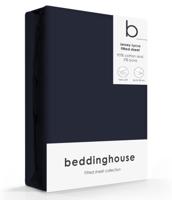 Beddinghouse Beddinghouse Jersey Lycra Hoeslaken 70/80x200/220 cm Indigo - thumbnail