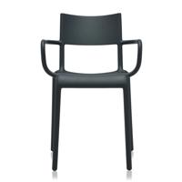 Kartell Generic A tuinstoel Zwart - thumbnail