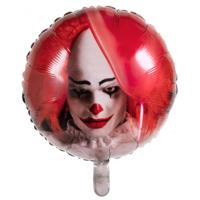 Folieballon Horror Clown Halloween (45cm) - thumbnail