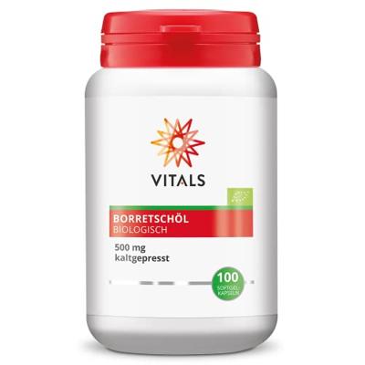 Vitals Borageolie Biologisch Capsules