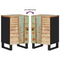 Badkamerkast 38x33x58 cm massief recycled hout - thumbnail