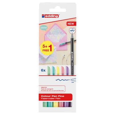 Fineliner edding 1200 f pastel assorti