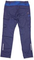 Blåkläder Industrie werkbroek stretch 14441832 | Marineblauw/Korenblauw | Maat 52 - 7330509756447 - thumbnail