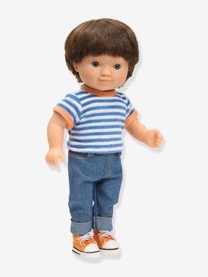 Prachtige 32 cm stylingpop DJECO jeansblauw Prachtige 32 cm stylingpop DJECO jeansblauw