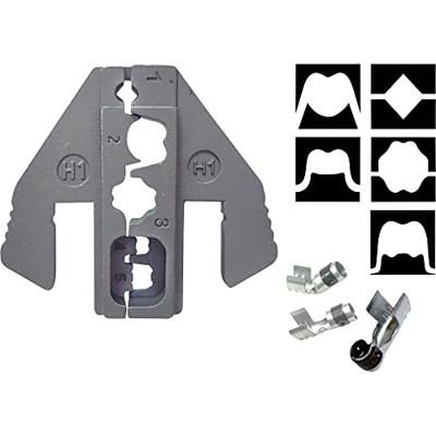 TOOLCRAFT PLE-0H1 Krimp-onderdelen Gloeiplugstekkers Krimpbereik: 1 mm² (max) Geschikt voor merk: TOOLCRAFT PZ-500