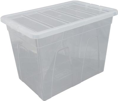 Whitefurze Spacemaster opbergdoos 64 liter, pak van 3 stuks, transparant Whitefurze Spacemaster opbergdoos 64 liter, pak van 3 stuks, transparant