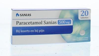 Sanias Paracetamol 500mg Tabletten Sanias Paracetamol 500mg Tabletten