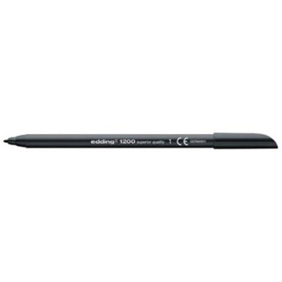 Fineliner edding 1200 001 fijn zwart Fineliner edding 1200 001 fijn zwart