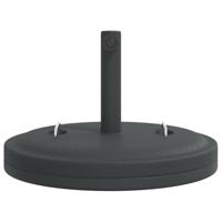 Parasolvoet met handgrepen voor stok van 38 / 48 mm 25 kg rond - thumbnail