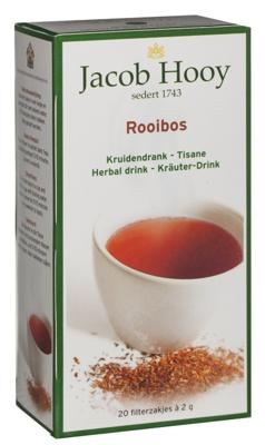Jacob Hooy Rooibos thee 20 Zakjes