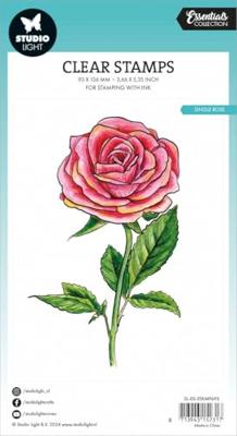 Studio Light • essentials clear stamp single rose