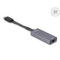 DeLOCK USB-C > 2.5 Gigabit LAN slim netwerkadapter - thumbnail