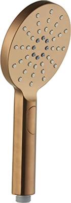 Ben Engraved Cross inbouw regendoucheset met 4 straalsoorten Ø25cm geborsteld koper pvd-coating