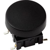 MEC 1GCS09 1GCS Series Afdekkap Rond Zwart 1 stuk(s) - thumbnail