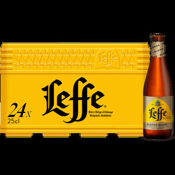 Leffe Blond Krat 24 x 250ML bij Jumbo